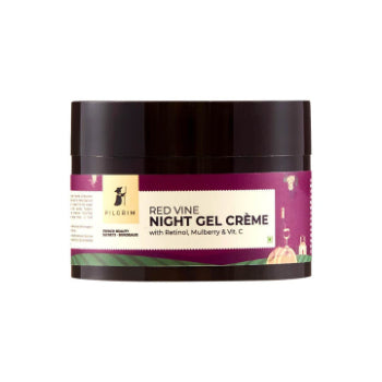 Pilgrim Red Vine Night Gel Crème With Retinol, Mulberry & Vit. C 50g Pilgrim