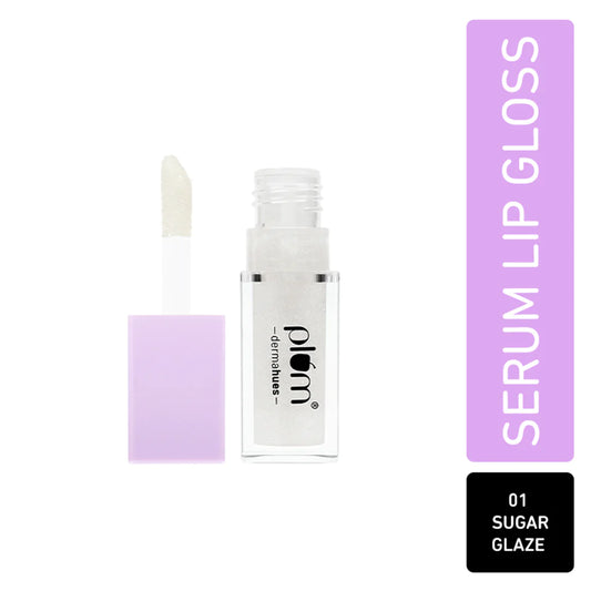 PLUM Keep it Glossy Serum Lip Gloss  01 SUGAR GLAZE 6.5ML PLUM