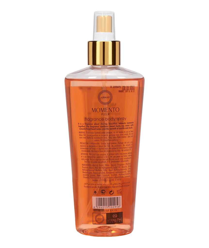 ARMAF MOMENTO FLEUR fragrance body mist 250ml ARMAF