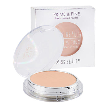 SWISS BEAUTY Prime & Fine Matte Pressed Powder 8g SWISS BEAUTY