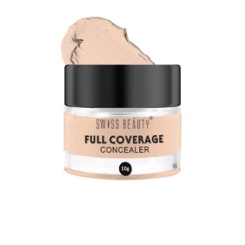 SWISS BEAUTY Full Coverage Concealer (06 Light Fairest) 10g SWISS BEAUTY