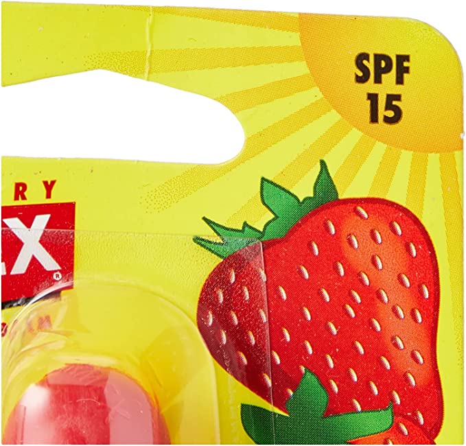 Carmex Moisturising Strawberry Lip Balm with SPF 15, 10gm (Squeezy Tube) CARMEX