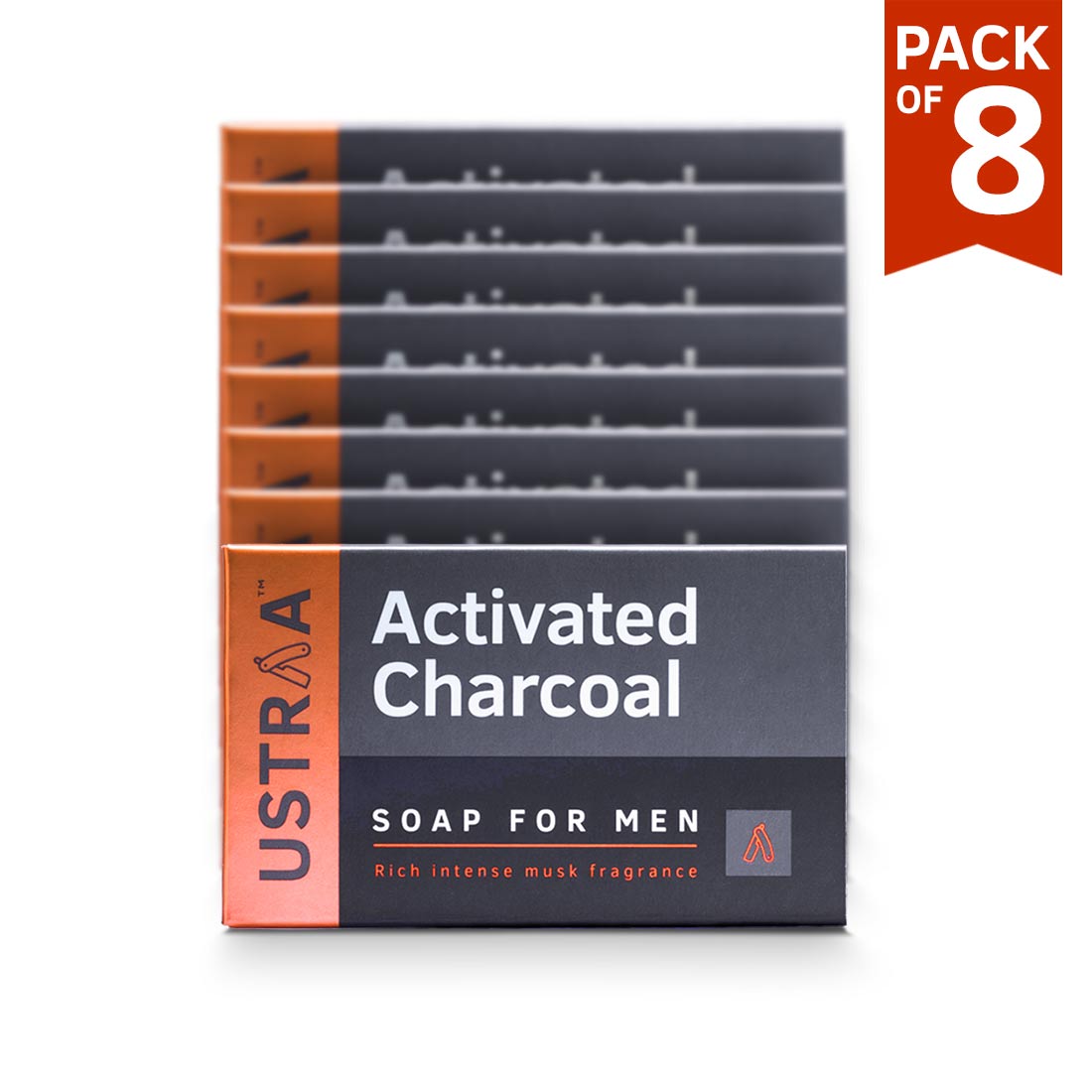 Ustraa Soap Activated Charcoal 100G Ustraa