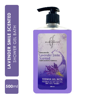 European Formula Moisturising Lavender Smile Scented Shower Gel Bath 500 ml European Formula