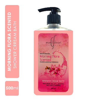 European Formula Moisturising Morning Flora Scented Shower Cream Bath 500 ml European Formula