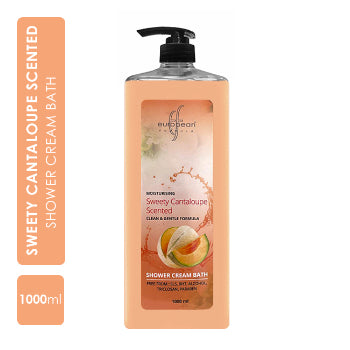 European Formula Moisturising Sweety Cantaloupe Scented Shower Cream Bath 1000 ml European Formula