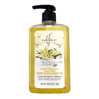 European Formula Sweet Vanilla Scented Moisturising Gel Hand Soap 500 ml European Formula