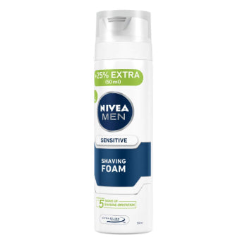 NIVEA MEN Shaving, Sensitive Shaving Foam, 250 ml NIVEA