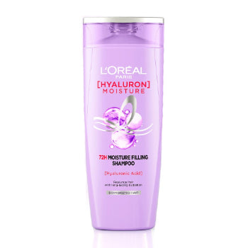 L'Oreal Paris Hyaluron Moisture 72H Moisture Filling Shampoo | With Hyaluronic Acid | For Dry & Dehydrated Hair | Adds Shine & Bounce 180ml L'Oreal