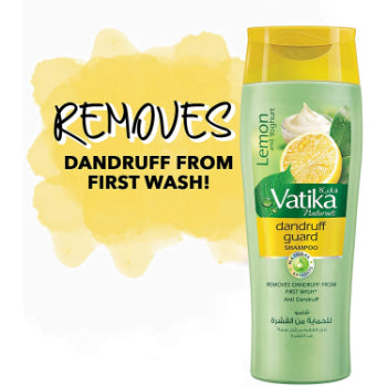 Vatika Lemon & Yogurt Shampoo Dandruff Guard, 400 ml Vatika