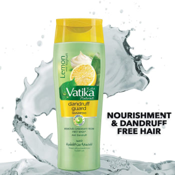 Vatika Lemon & Yogurt Shampoo Dandruff Guard, 400 ml Vatika