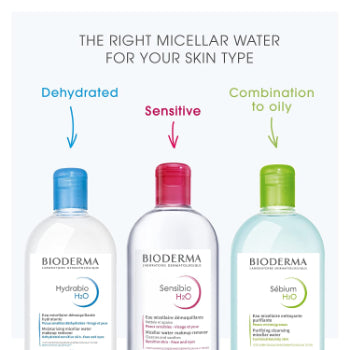 Bioderma Sensibio Make up Pollution & Impurities Remover Face Eyes Sensitive skin, 100ml Bioderma