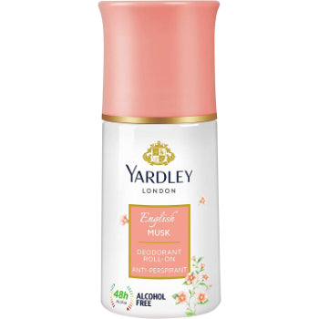 Yardley London english musk Women Deodrant  Roll On 50 ml Yardley London