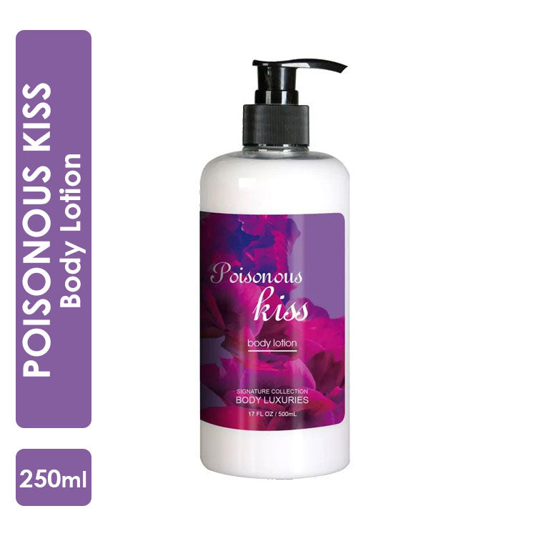 Body Luxuries Poisonous Kiss Body Lotion  (500 ml) BODY LUXURIES