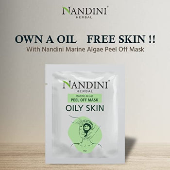 NANDINI Herbal Marine Algae Oily Skin Peel of Mask 30GM Nandini