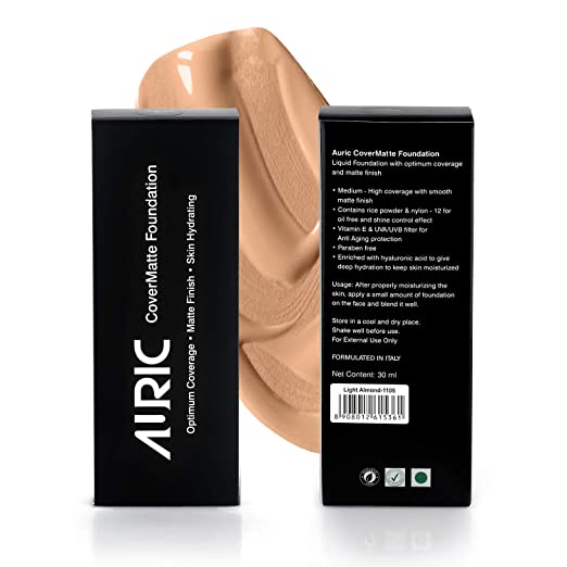 AURIC Cover Matte Foundation 30 ml AURIC