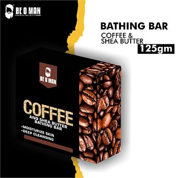 BE O MAN Coffee Bathing Bar Moisturize Skin Deep Cleansing 125 g Be O Man