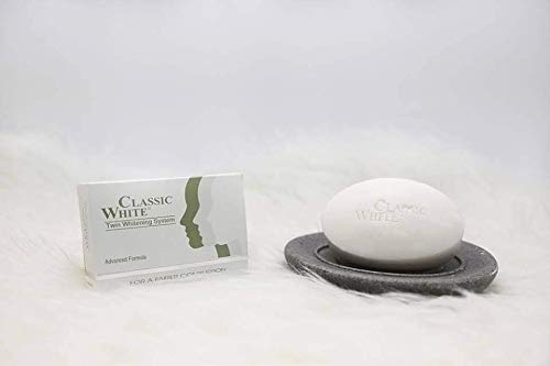 CLASSIC WHITE Soap Twin Whitening System Advanced Formula For A Fairer Complexion 85 g CLASSIC WHITE