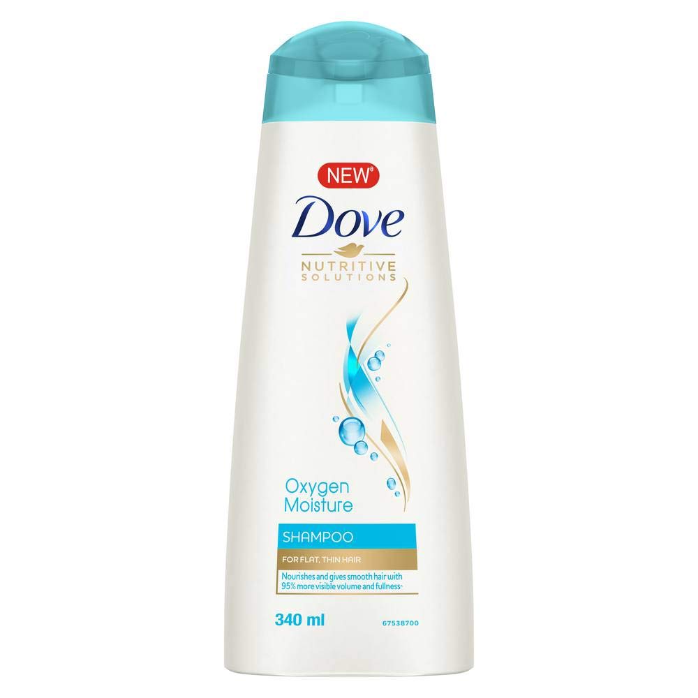 Dove Oxygen Moisture Shampoo 340ml Dove