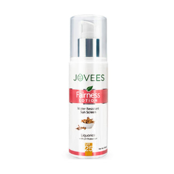 Jovees Water Resistant Sun Screen Fairness Lotion SPF 25 100 ml Jovees