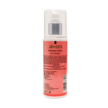 Jovees Water Resistant Sun Screen Fairness Lotion SPF 25 100 ml Jovees