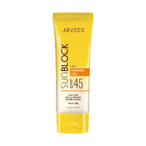 Jovees Sun Block Sunscreen SPF 45 100gm Jovees