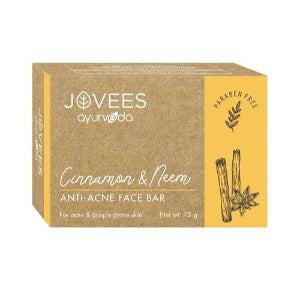 Jovees Cinnamon & Neem Anti Acne Face Bar Jovees