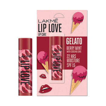 LAKMÉ LIP LOVE CHAPSTICK- Gelato Berry Mint 4.5gm Lakme