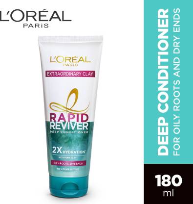 L'Oreal Paris Rapid Reviver Extraordinary Clay Deep Conditioner  180 ml L'Oreal