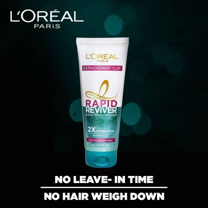 L'Oreal Paris Rapid Reviver Extraordinary Clay Deep Conditioner  180 ml L'Oreal