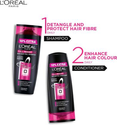 L'Oreal Paris Paris Fall Resist 3X Anti-Hairfall Shampoo  396 ml L'Oreal