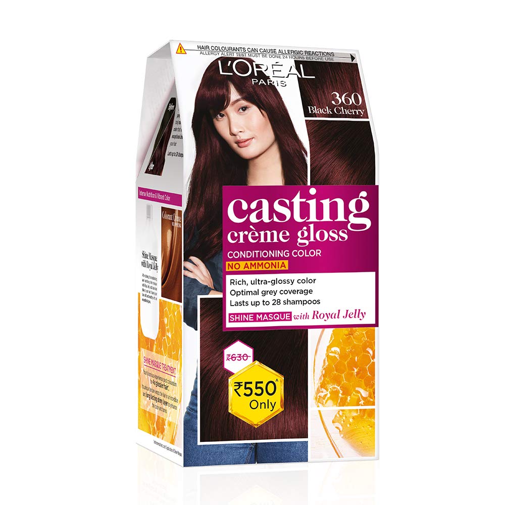 L'Oreal Paris Casting Creme Gloss Hair Color - 360 Black Cherry L'Oreal