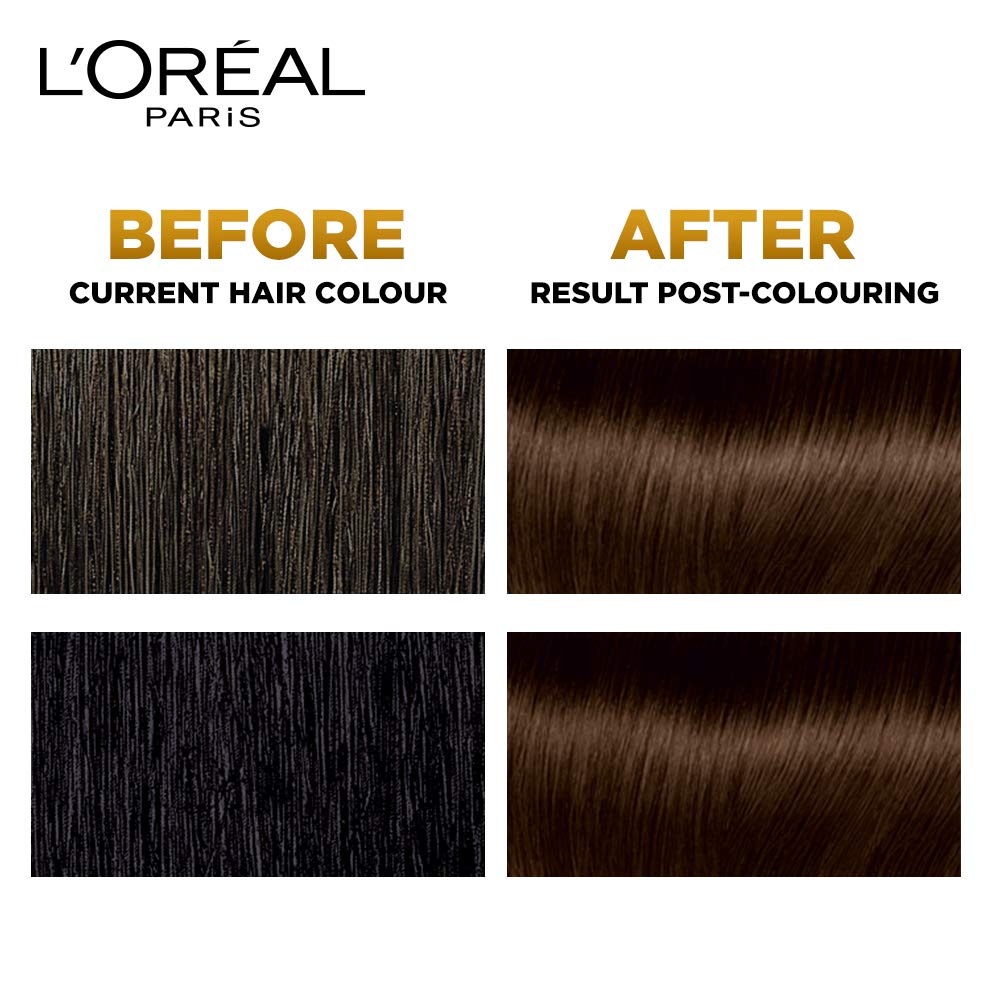 L'Oreal Paris Excellence Creme Hair Color - 4 Natural Brown L'Oreal