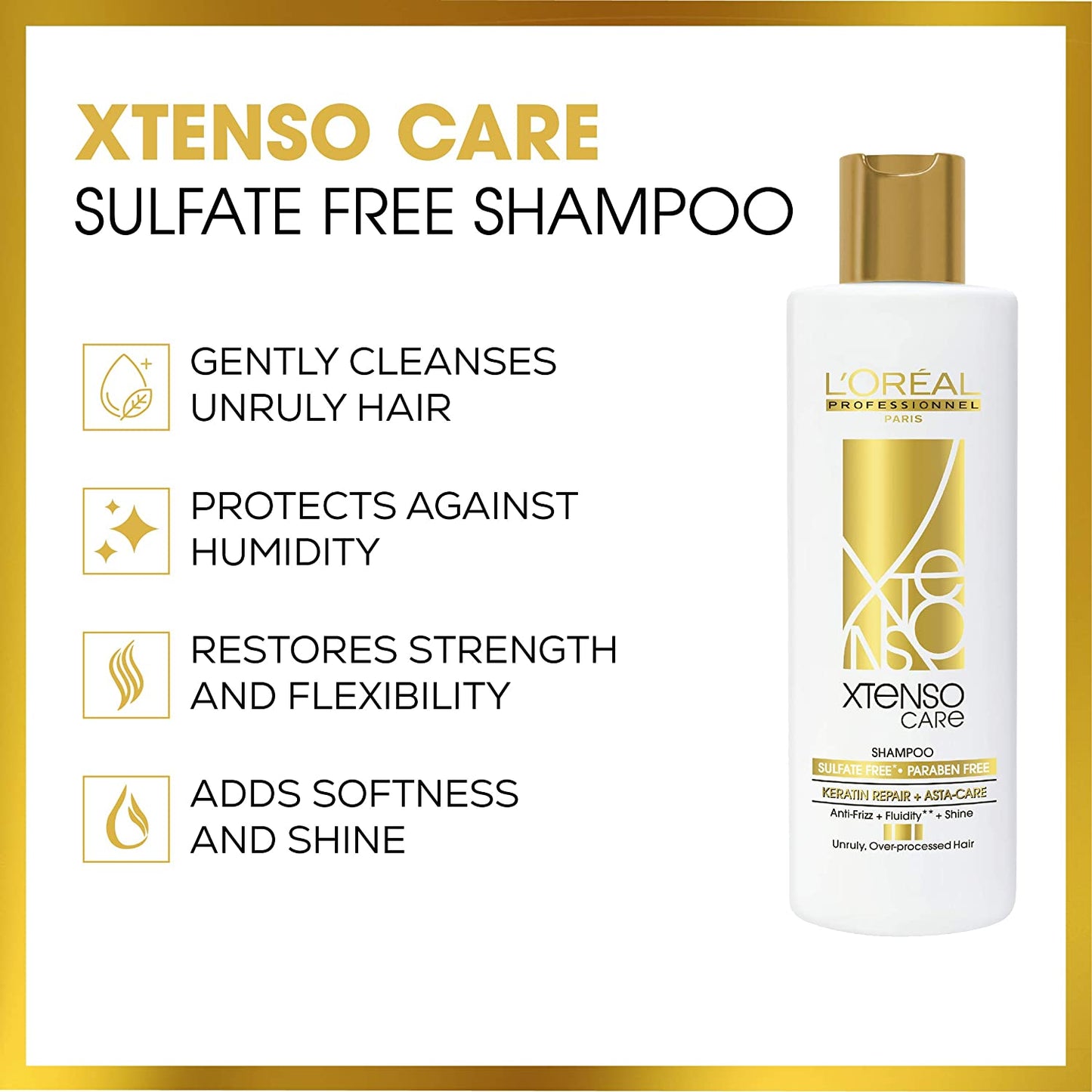 L'Oreal Paris Xtenso Care keratin Repair + Asta-Care Shampoo  250 ml L'Oreal