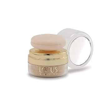 Lotus Makeup Translucent Loose Powder AutoPuff Lotus