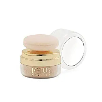 Lotus Makeup Translucent Loose Powder AutoPuff Lotus