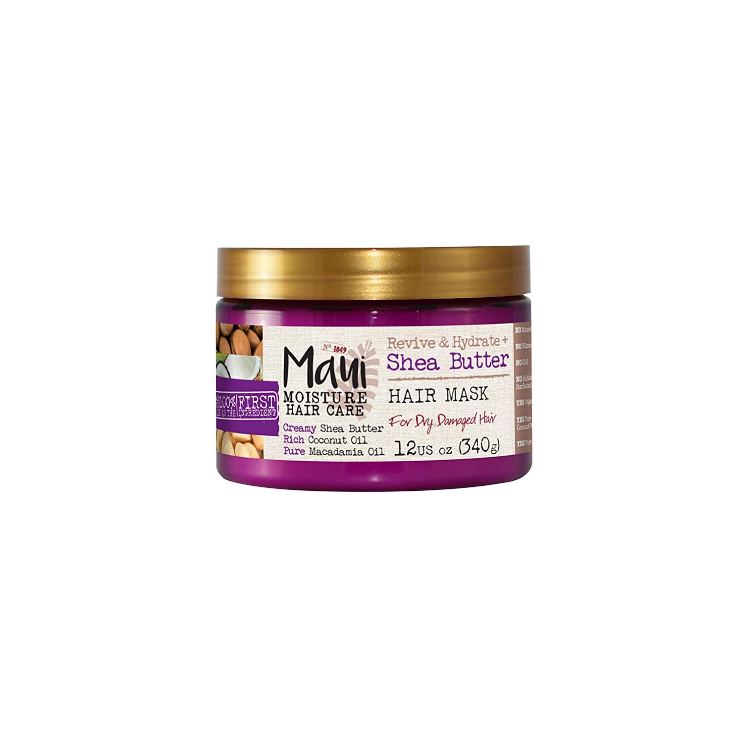 Maui Moisture Revive & Hydrate + Shea Butter Hair Mask Maui