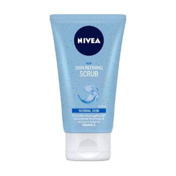 NIVEA Women Face Wash, Skin Refining Scrub with Vitamin E, 150 ml NIVEA