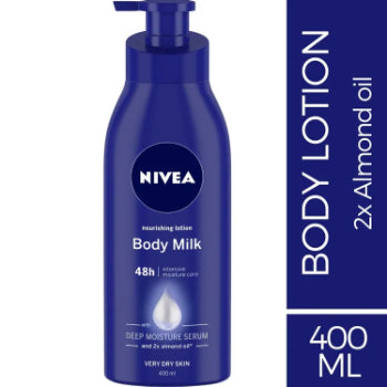 Nivea Nourishing Lotion Body Milk - Deep Moisture Serum 400 ml NIVEA