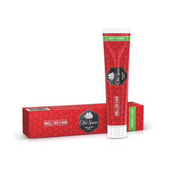 Old Spice Fresh Lime Pre Shave Cream, 70 g (Pack Of 2) OLD SPICE