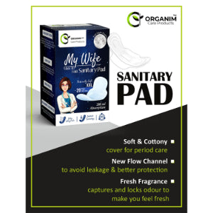 Organim Sanitary Napkin - 20 pads - XXL Organim