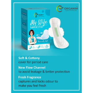 Organim Sanitary Napkin - 40 pads - XXL Organim