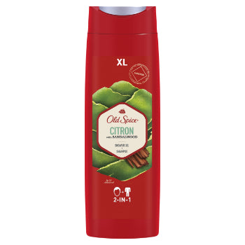 Old Spice Citron Shower Gel & Shampoo For Men, 400 ml OLD SPICE