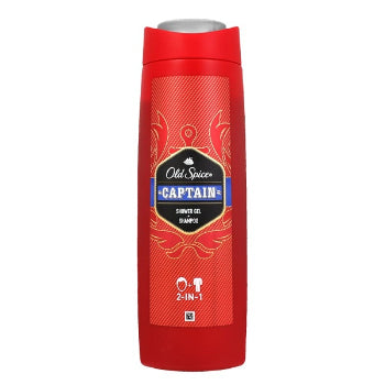 Old Spice Captain Shower Gel & Shampoo 400ml OLD SPICE