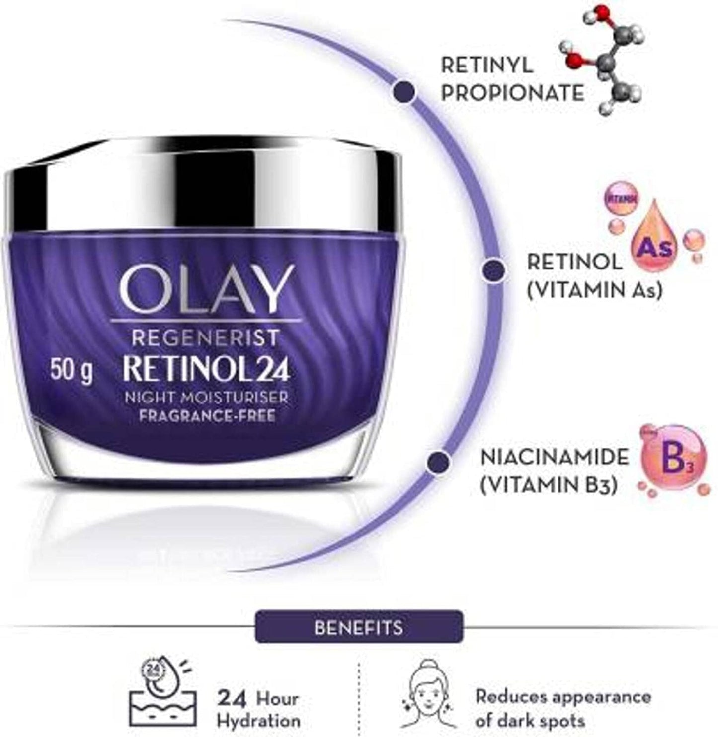 Olay Regenerist Retinol 24 Night Moisturizer Olay