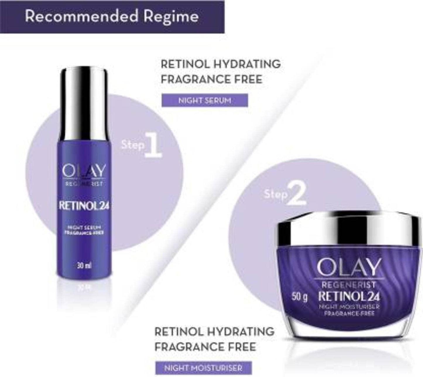 Olay Regenerist Retinol 24 Night Moisturizer Olay