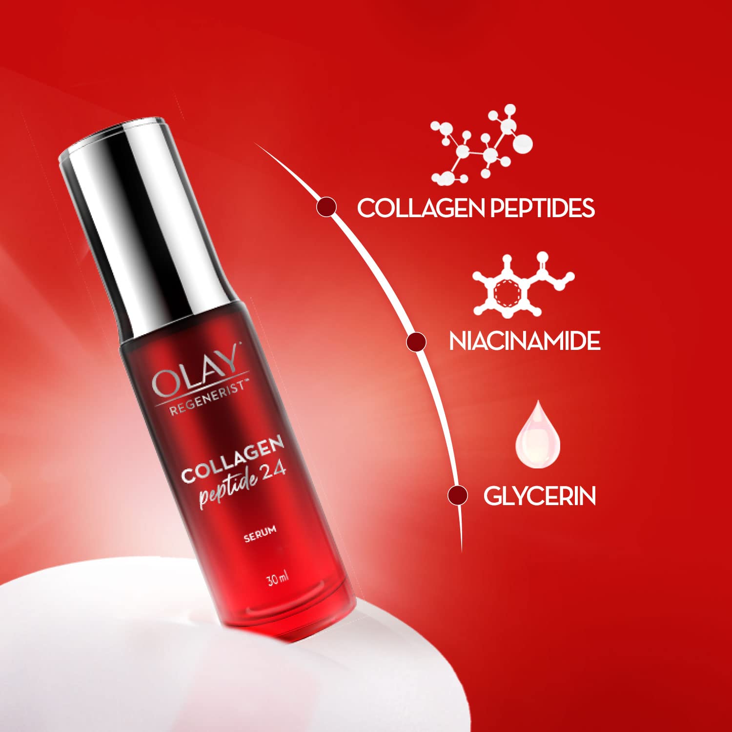 Olay Regenerist Collagen Peptide 24 Face Serum 30 ml Olay