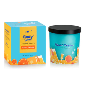 Plum BodyLovin’  Trippin' Mimosa  Scented Candle 230g PLUM BODY LOVIN'