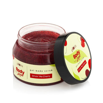 Plum BodyLovin' Drivin' Me Cherry Gel Body Scrub 200g PLUM BODY LOVIN'