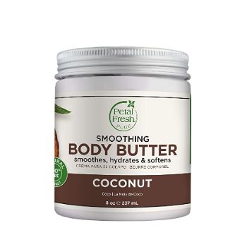 PETAL FRESH Pure Smoothing Body Butter Hydrates & Softense Coconut 237 ml Beauty Bumble